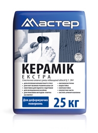 Будівельна суміш Мастер "Керамік екстра"